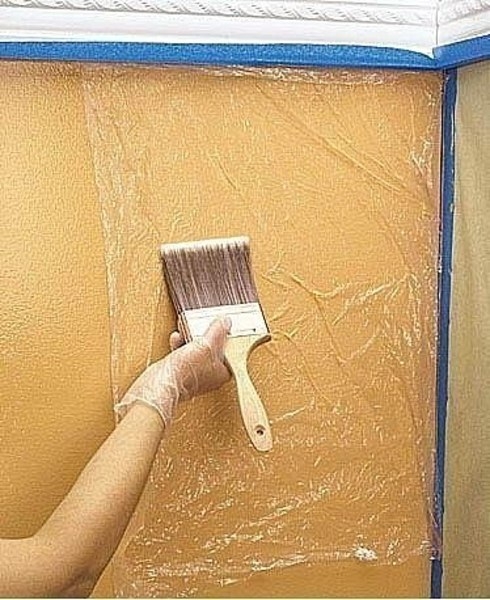 Интересные идеи при покраске стен
