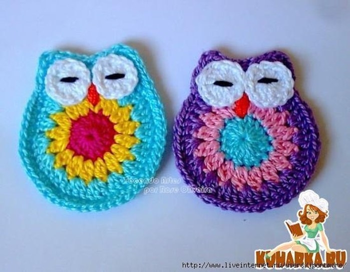 Сумочка с совушками.