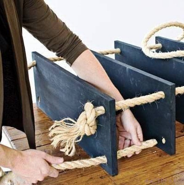 Подвесная полочка своими руками