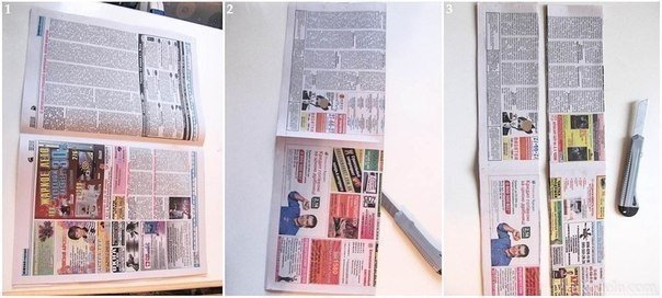 Шкатулка из газет. Мастер-класс