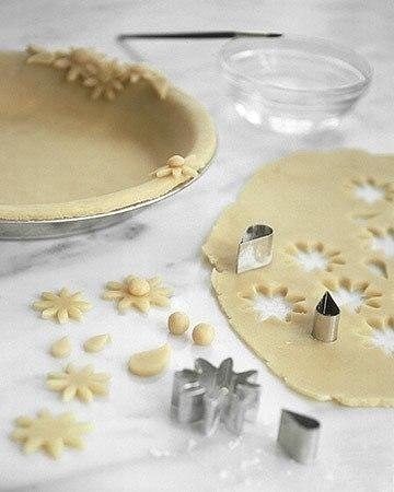 Как красиво украсить пирог