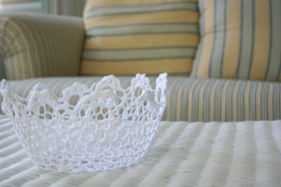 Миски из салфеток.