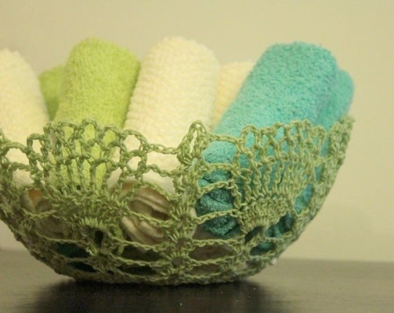 Миски из салфеток.