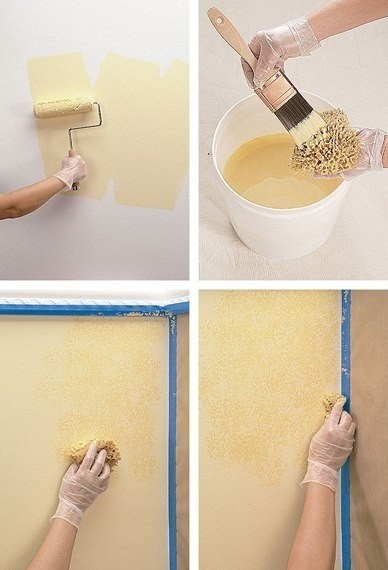 Оригинальная покраска стен — Сделай сам, идеи для творчества - DIY Ideas