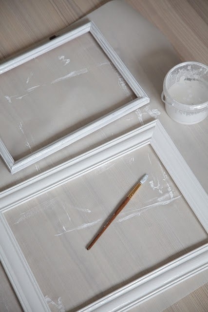 Интерьерную рама с широким багетом