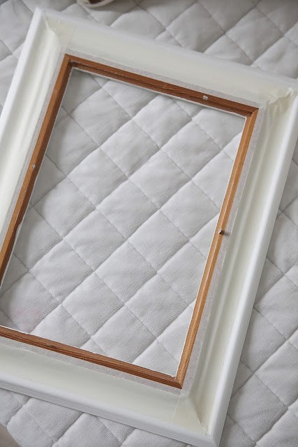 Интерьерную рама с широким багетом