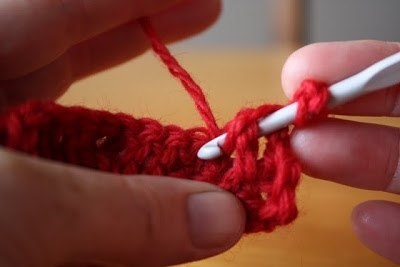 Плед крючком