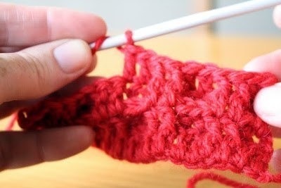 Плед крючком