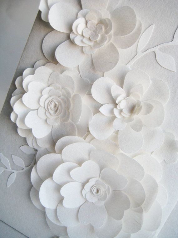 Бумажные цветы