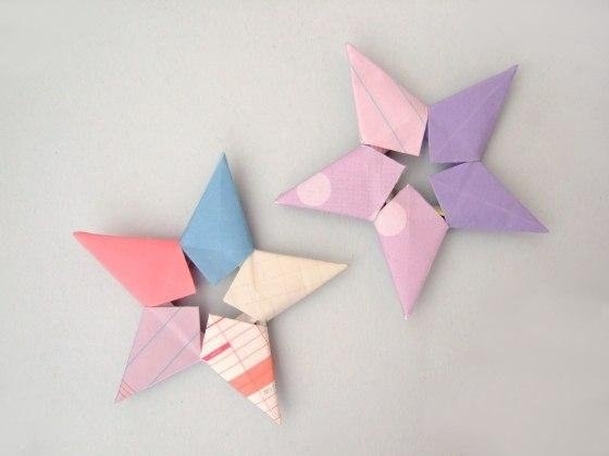 Звёздочки-оригами