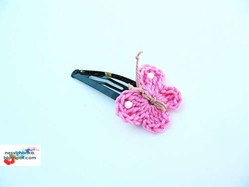 Заколочки бабочки