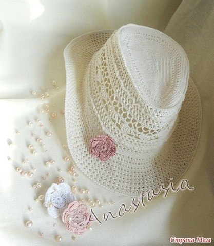 Ажурная шляпка Ванесса