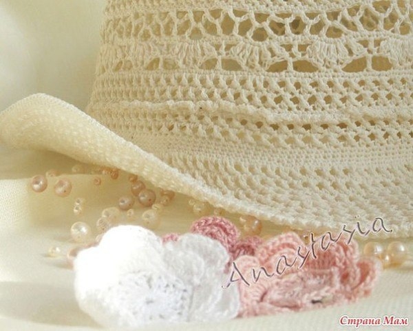 Ажурная шляпка Ванесса