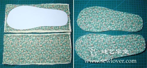 Домашние тапочки. Мастер-класс. Выкройка.