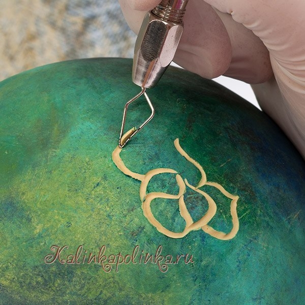 Техника сграффито и полимерная глина