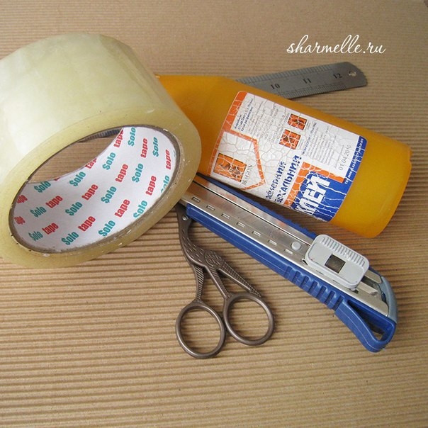 Круглая коробка из гофрокартона Круглая коробка из гофрокартона