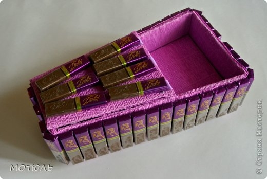 Машинка из шоколада