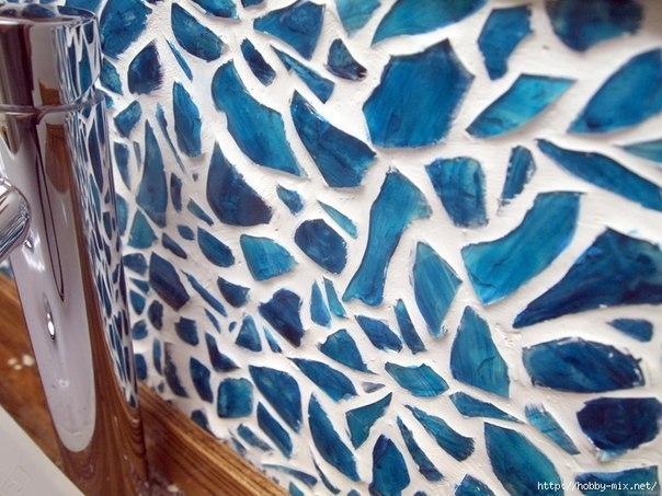 Стеклянная мозаика. Кухонный фартук