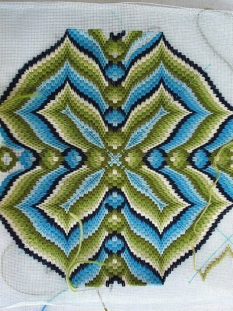 Вышивка в итальянском стиле