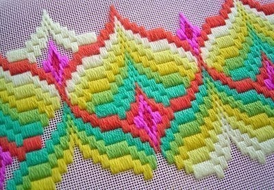 Вышивка в итальянском стиле