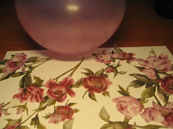 Матирование стекла. Мастер-класс.