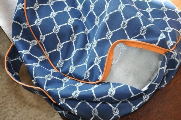 Как сшить круглый пуфик