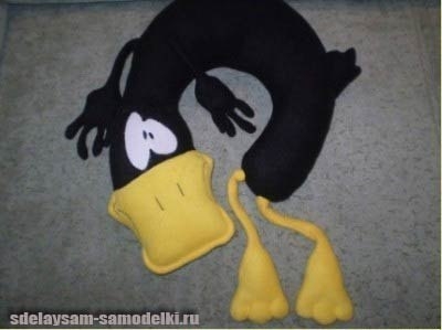 Подушка-игрушка под шею +выкройка