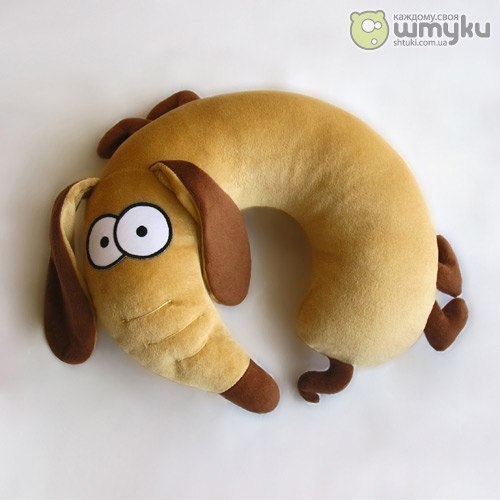 Подушка-игрушка под шею +выкройка