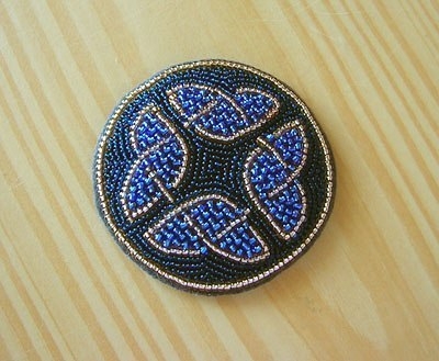 Двухсторонний кулон с кельтским орнаментом