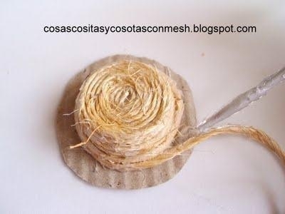 Декоративная соломенная шляпка