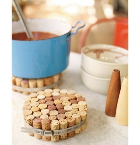 Идеи использования винных пробок