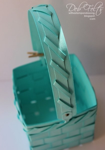 Корзинка из бумаги. МК.