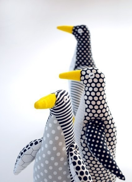 Пингвин. Выкройка.