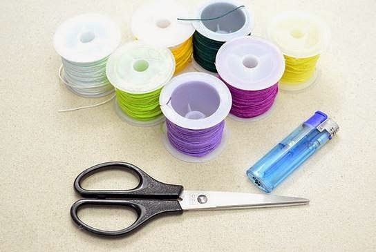 Плетем цветок в технике макраме