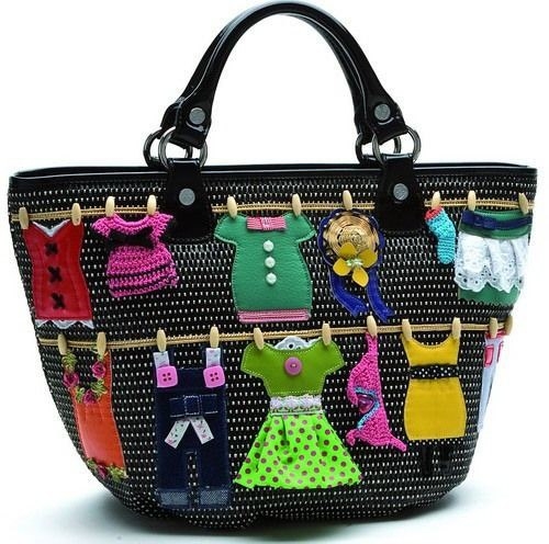 Сумочки с оригинальным декором.