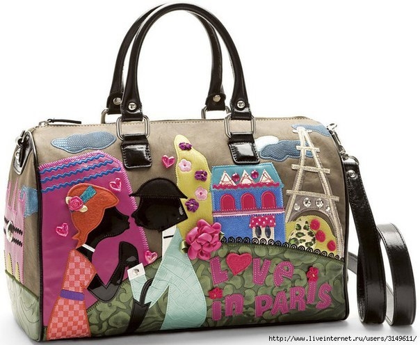 Сумочки с оригинальным декором.