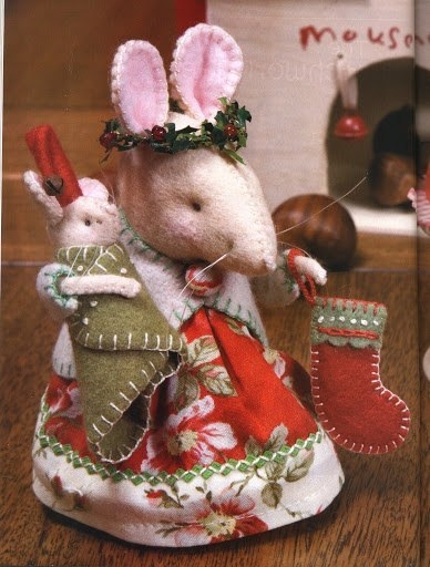 Текстильные мышки.