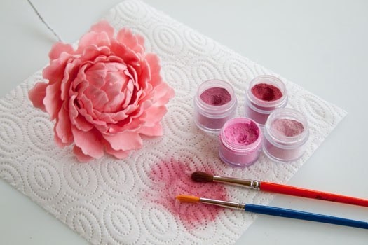 Цветок пиона своими руками из полимерной глины