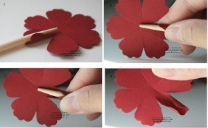 Роза из бумаги. Мастер-класс. Роза из бумаги. Мастер-класс.