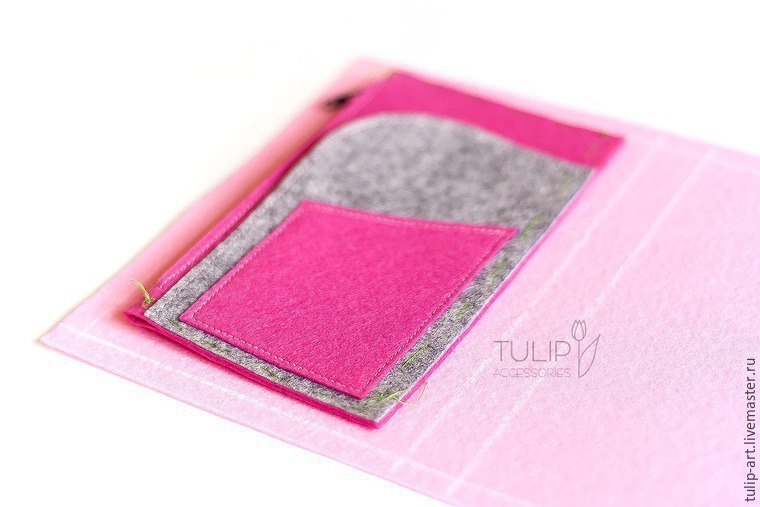 Быстро и просто шьем яркий фетровый органайзер в сумку