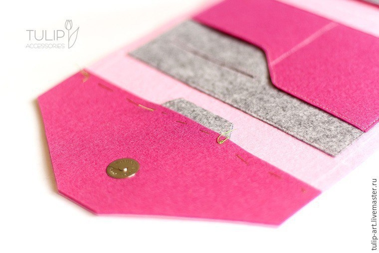 Быстро и просто шьем яркий фетровый органайзер в сумку