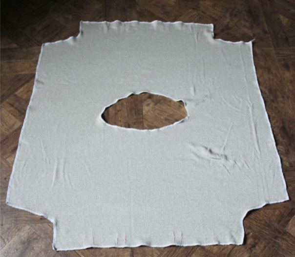 Невероятно простой крой стильной кофты