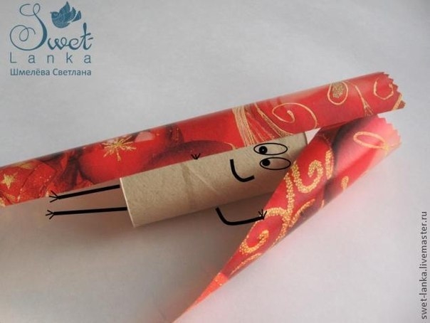 Весёлый мастер-класс в картинках. Упаковка конфет