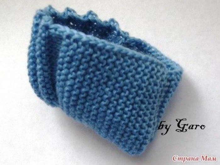 Пинетки-зефирки без шва на подошве