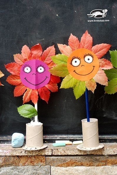 Идея осенней поделки с детьми