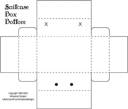Шаблоны коробочек и конвертиков