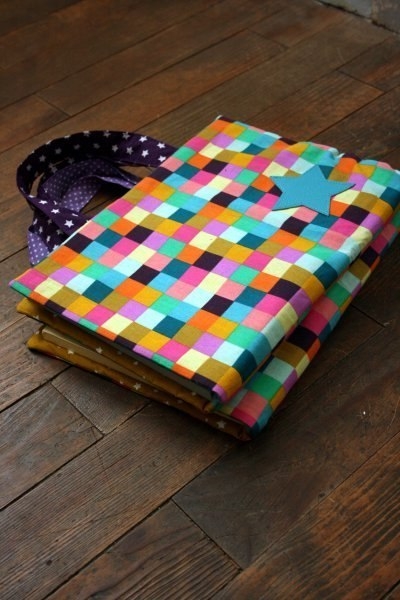 Интересная идейка переносного альбома для маленького художника