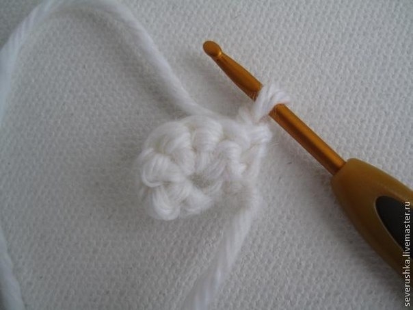 Поясок крючком