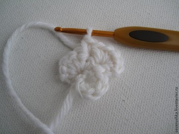 Поясок крючком