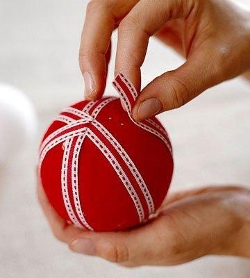 Ёлочная игрушка из фетра